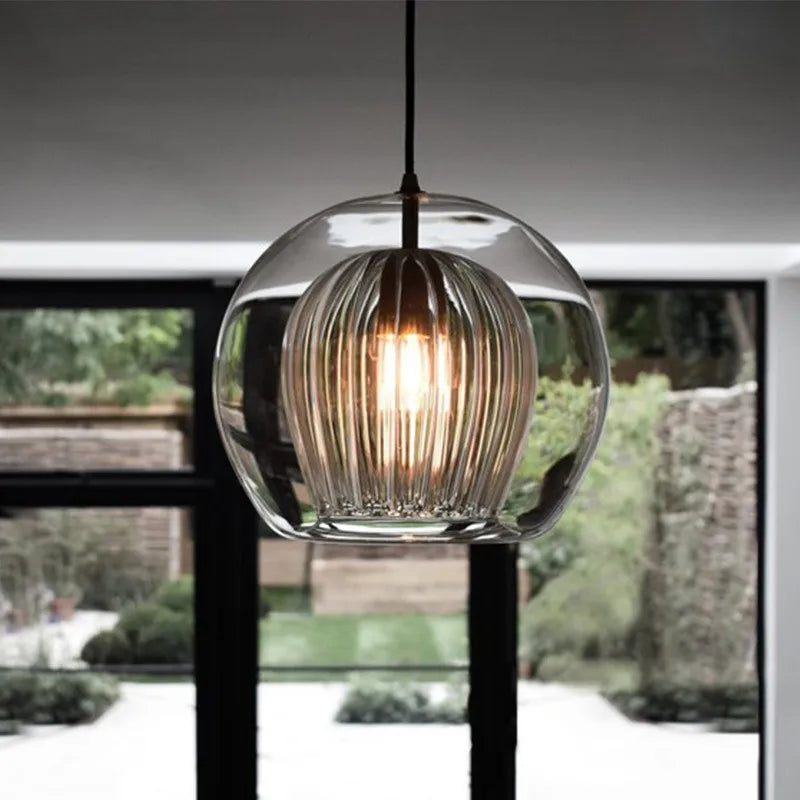 Quintia | Modern Glass Pendant Light