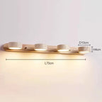 Gemela | Rotatable Travertine Duo Vanity Wall Light
