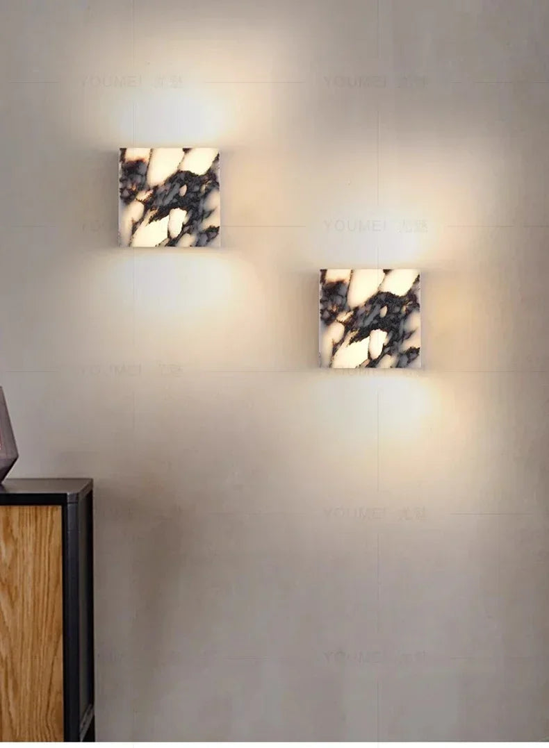 Persephone | Purple Italian Marble Wall Light