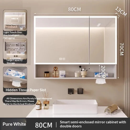 Freja | LED Anti-Fog Bathroom Mirror
