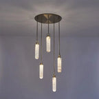 Rosalba | Alabaster and Brass Multi-Light Chandelier