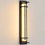 Duarte | Marble Effect Outdoor Wall Light