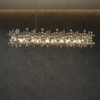 Frost | Chrome Crystal Chandelier