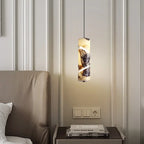Palmira | Marble and Iron Pendant Light