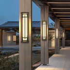 Duarte | Marble Effect Outdoor Wall Light