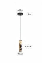 Palmira | Marble and Iron Pendant Light