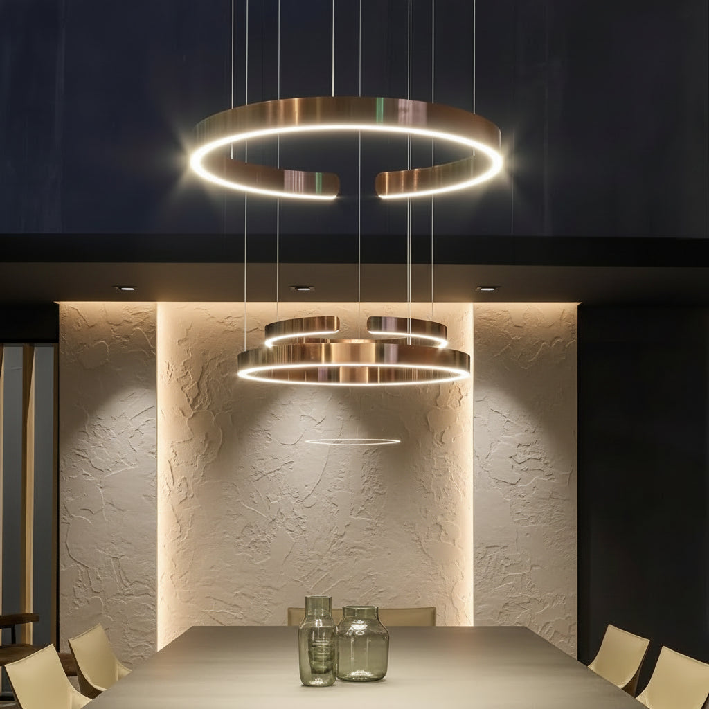 Joaquim | Nordic Aluminium Ring Chandelier