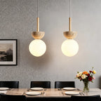 Lyra | Stone Pendant Light
