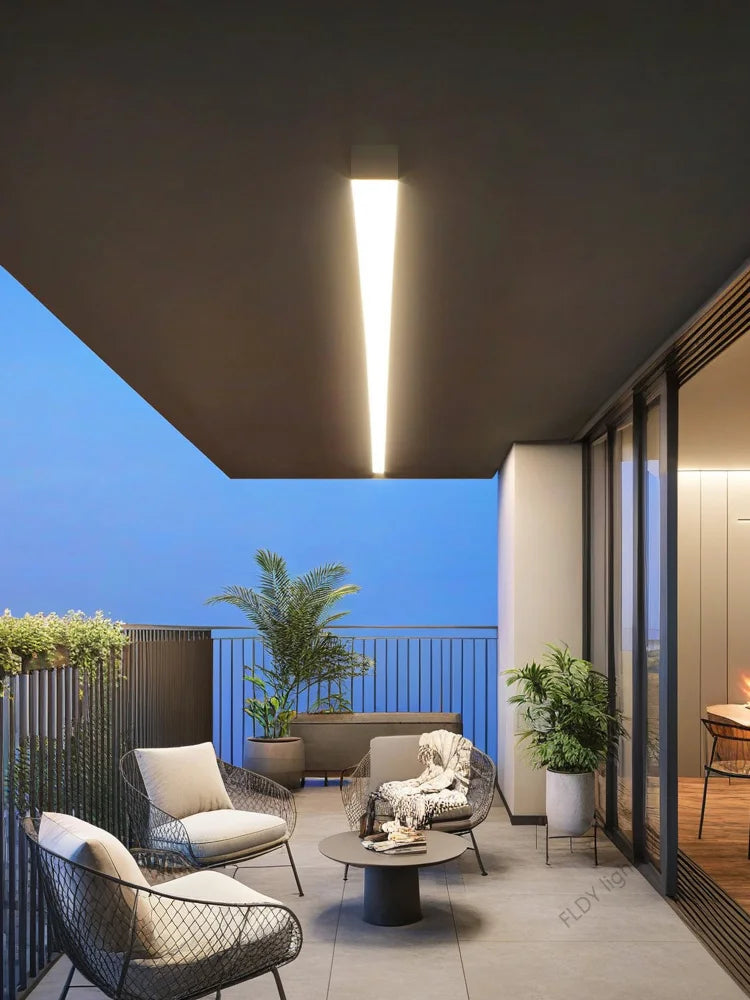 Stellan | Outdoor IP65 Linear Wall Light