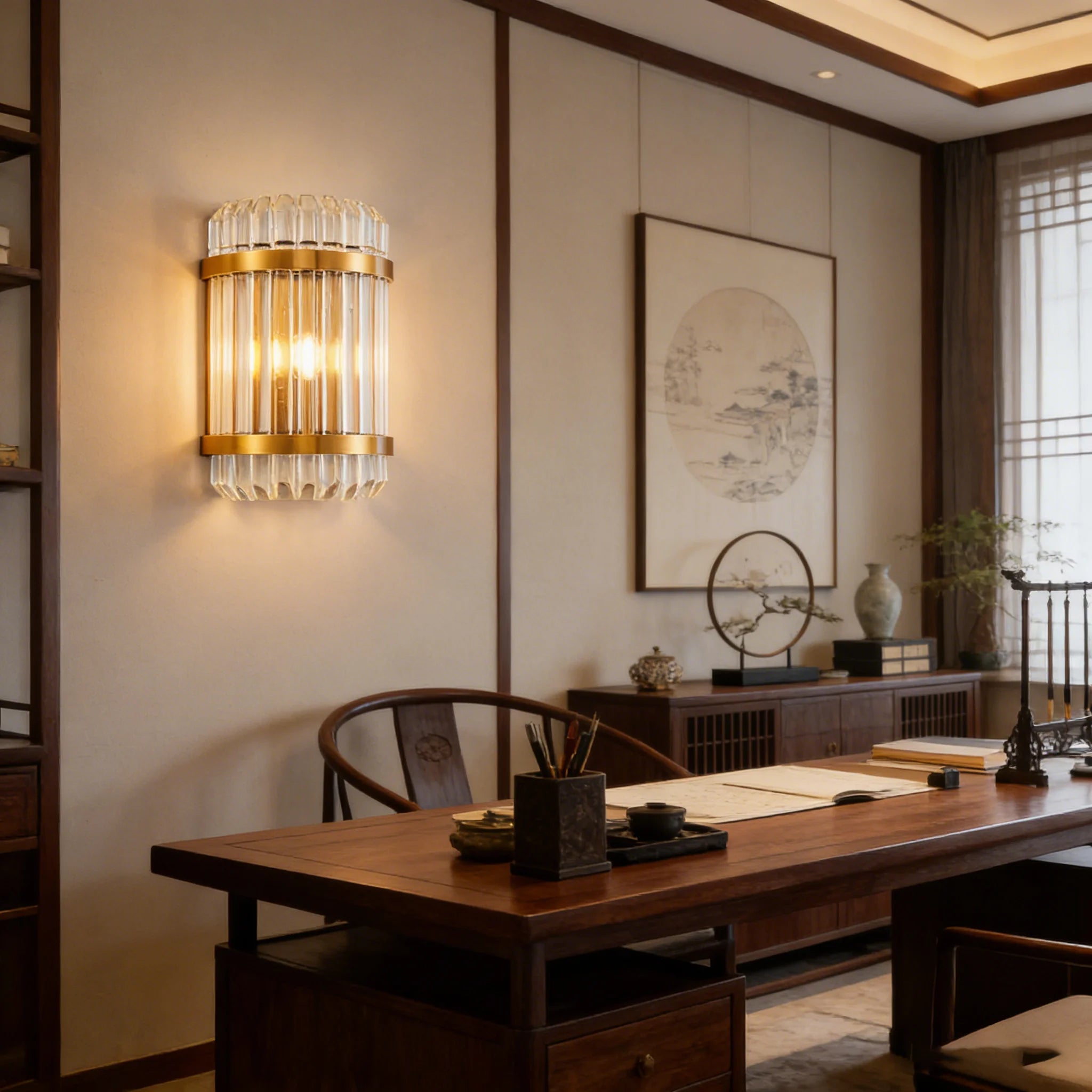 Colette | Crystal Glass Wall Lamp