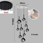 Nordic home decor dining room Pendant lamp lights indoor lighting stair lamp hanging light chandelier lamps for living room