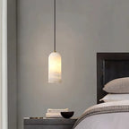 Nicoletta | Alabaster and Gold Pendant Light