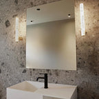 Elpis | Marble and Copper Bathroom Wall Light