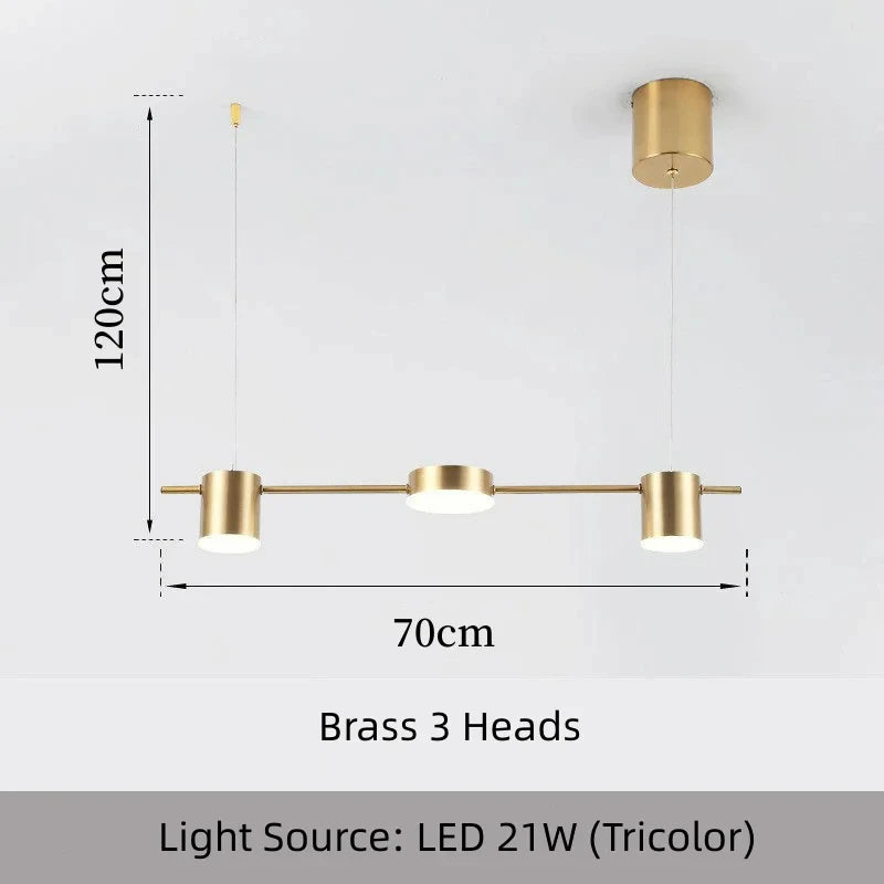 Sylvie | Linear LED Dining Chandelier