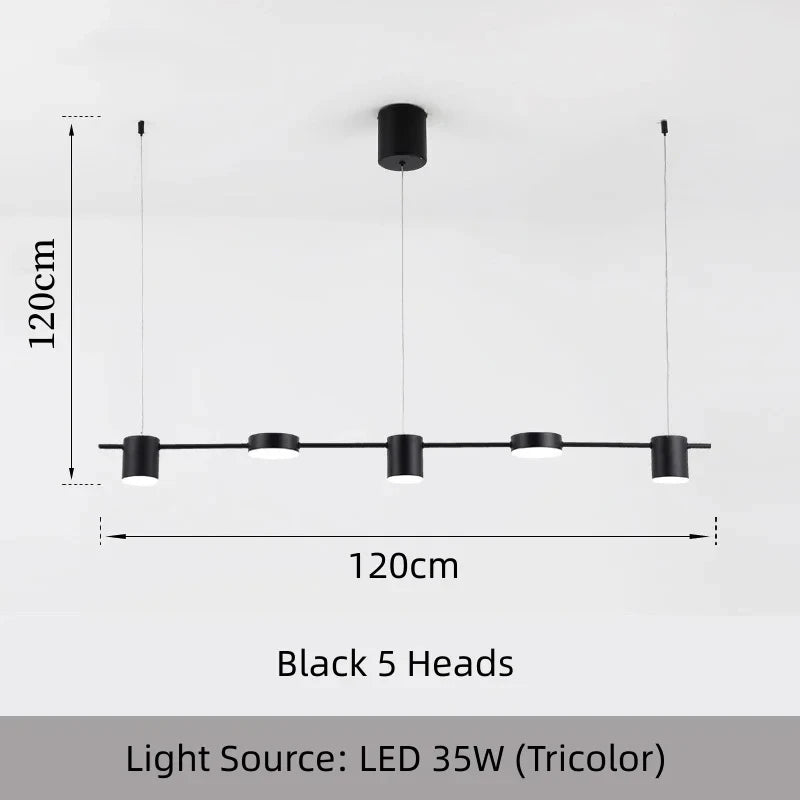 Sylvie | Linear LED Dining Chandelier