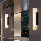 Cian | Marble-Effect Outdoor Wall Light