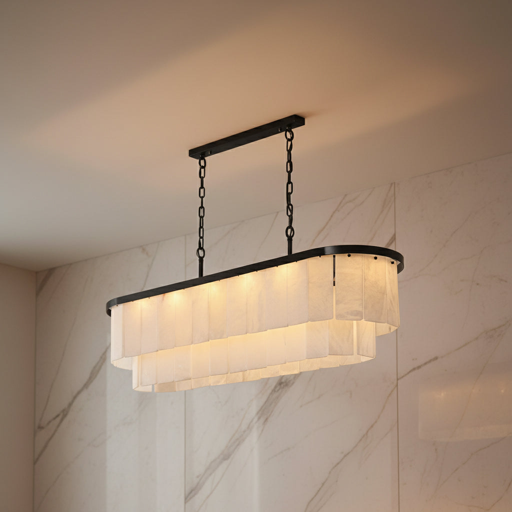 Skadi | Tiered Alabaster Chandelier