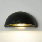 Medialuna | Semi-Circle Travertine Bedside Wall Lamp