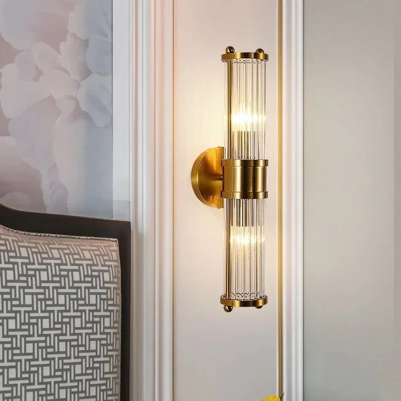 Estelle | Crystal Double-Head Wall Light