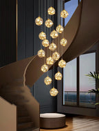 Nordic home decor dining room Pendant lamp lights indoor lighting stair lamp hanging light chandelier lamps for living room