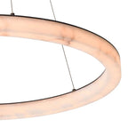 Sigrid | Natural Marble Ring Chandelier