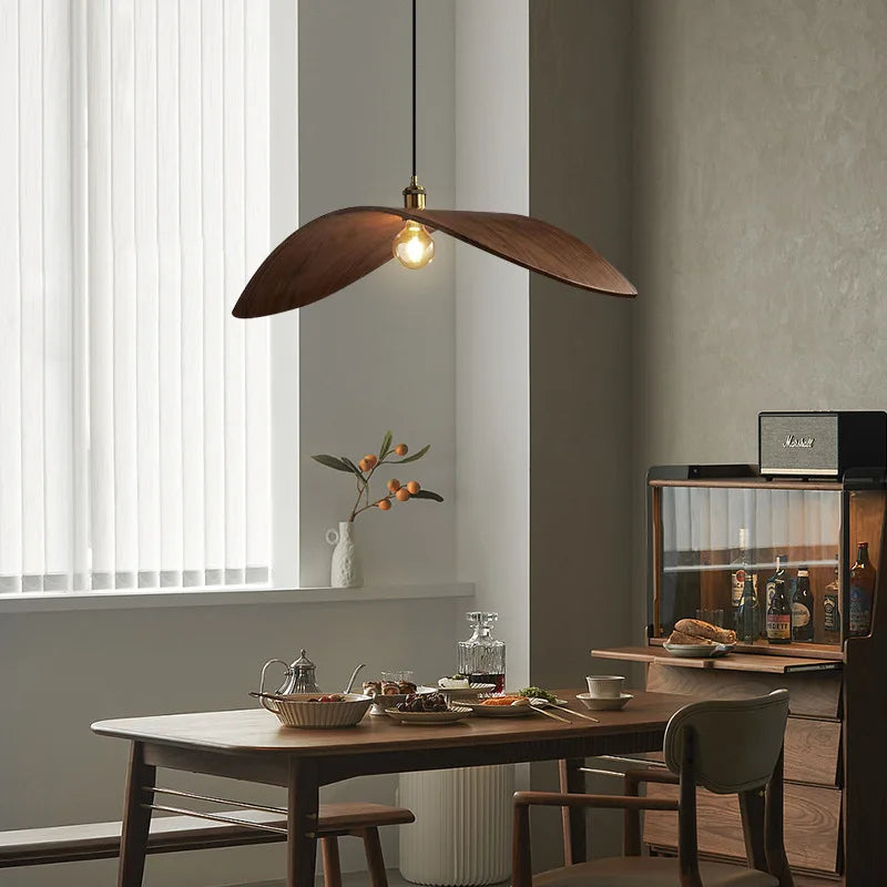 Corvina | Wood Effect Pendant