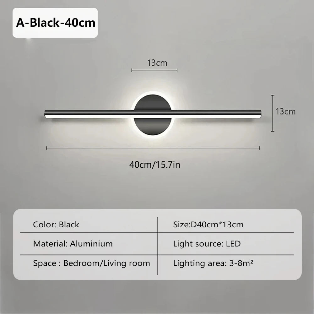 Linnea | Minimalist LED Vanity Wall Light