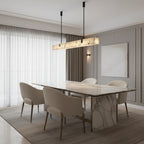 Zeus | Linear Marble Kitchen Island Pendant