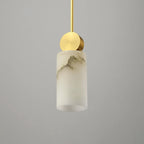 Artemis | Alabaster & Copper Pendant Light