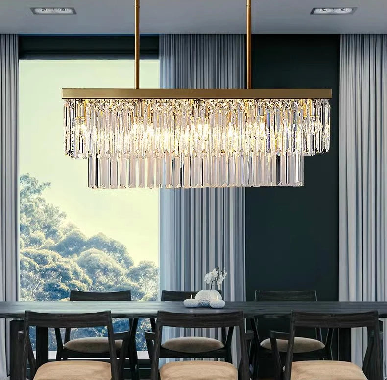 Nordic home decor dining room Pendant lamp lights indoor lighting crystal lamp hanging light chandelier lamps for living room