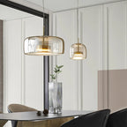 Vibia | Amber Glass Pendant