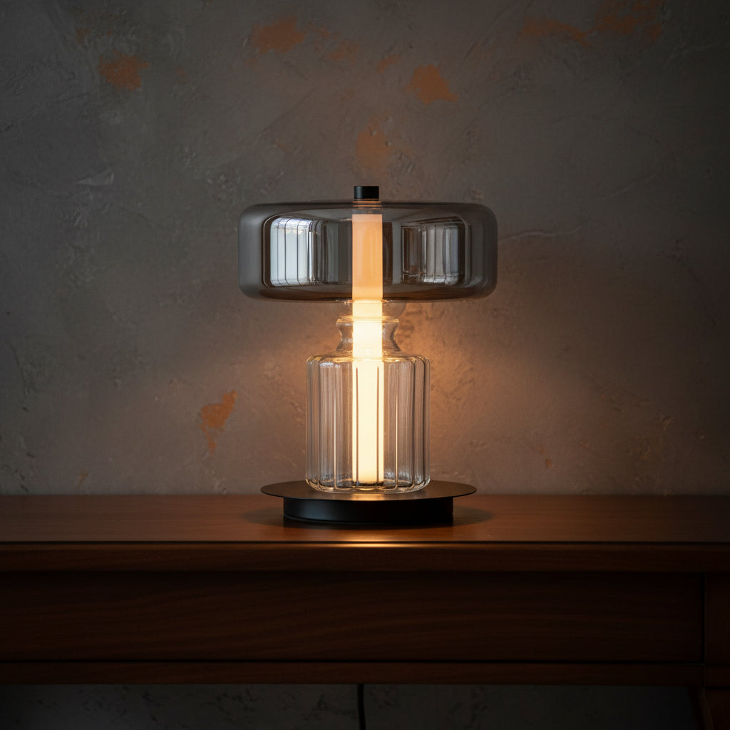 Paulina | Glass Floor Lamp
