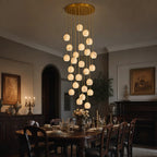 Ottavia | Marble Staircase Pendant Lamp