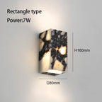 Persephone | Purple Italian Marble Wall Light