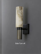 Hera | Natural Marble Bedside Wall Sconce