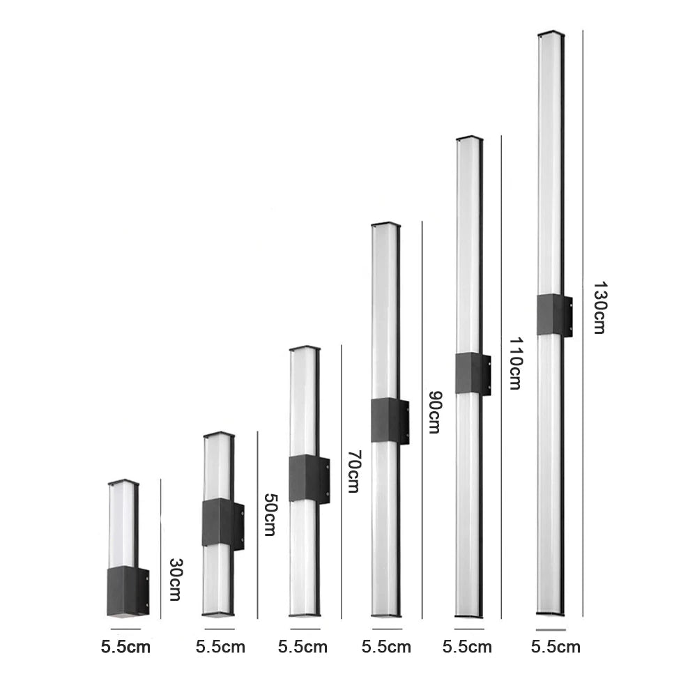 Elegant Outdoor Garden Wall Light - Weatherproof Exterior Lantern