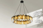 Vanna | Spanish Alabaster Ring Chandelier