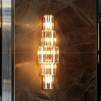Celeste | Tiered Crystal Wall Sconce