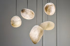 Séraphine | Alabaster Staircase Pendant Light
