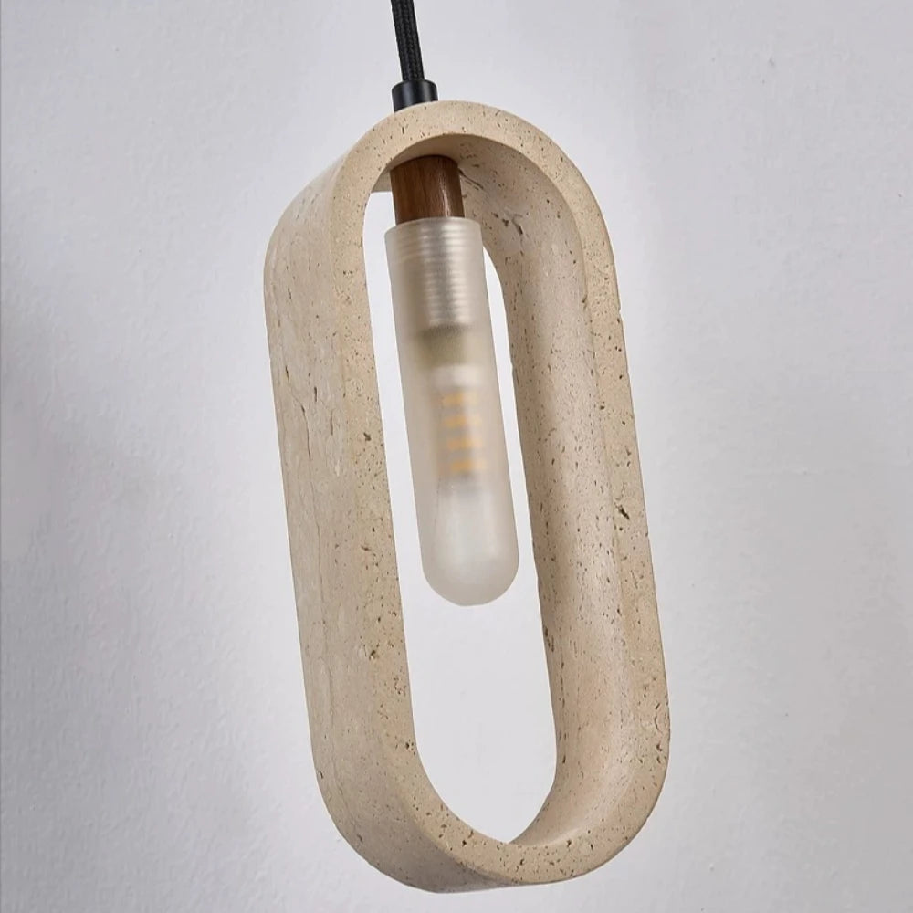 Marisol | Travertine Pendant Light for Dining & Bedside