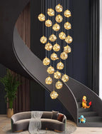 Nordic home decor dining room Pendant lamp lights indoor lighting stair lamp hanging light chandelier lamps for living room