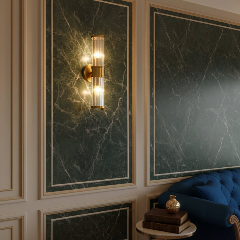 Estelle | Crystal Double-Head Wall Light