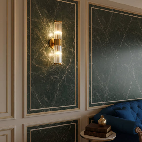 Estelle | Crystal Double-Head Wall Light