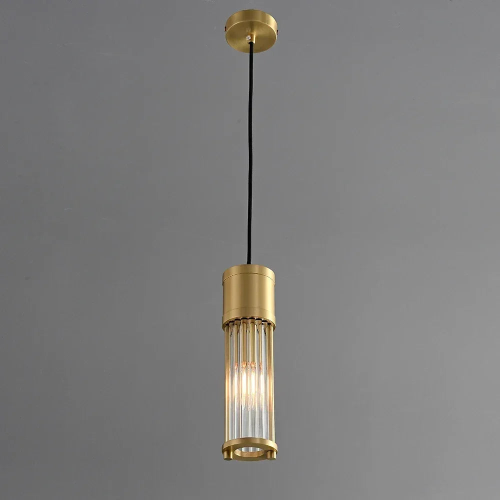 Cassia | Copper Tube Pendant