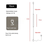Bragi | Linear Hanging Floor Lamp