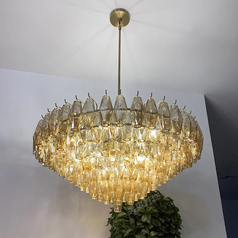 Opal | American Glass Chandelier