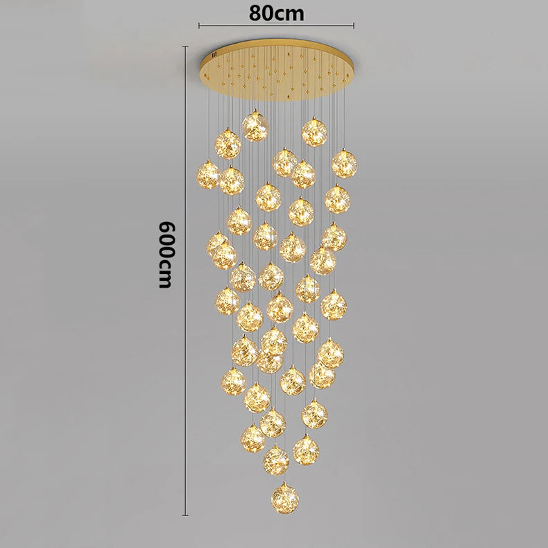 Nordic home decor dining room Pendant lamp lights indoor lighting stair lamp hanging light chandelier lamps for living room