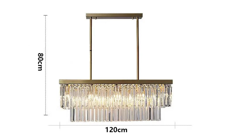 Nordic home decor dining room Pendant lamp lights indoor lighting crystal lamp hanging light chandelier lamps for living room