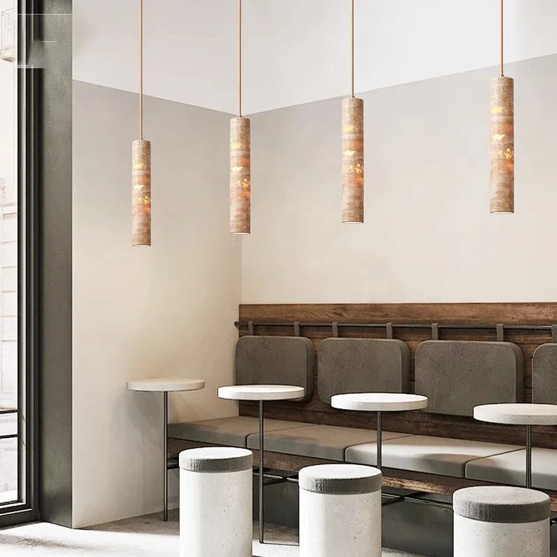 Olívia | Marble Strip Bar Pendant