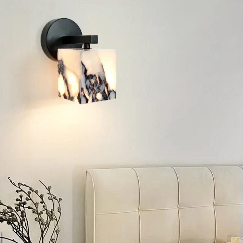Kalliope | Marble LED Wall Lamp for Bedroom & Stairs